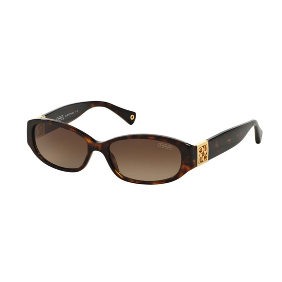 Coach Sunglasses HC8012 Dark Tortoise - Picture 1 of 6